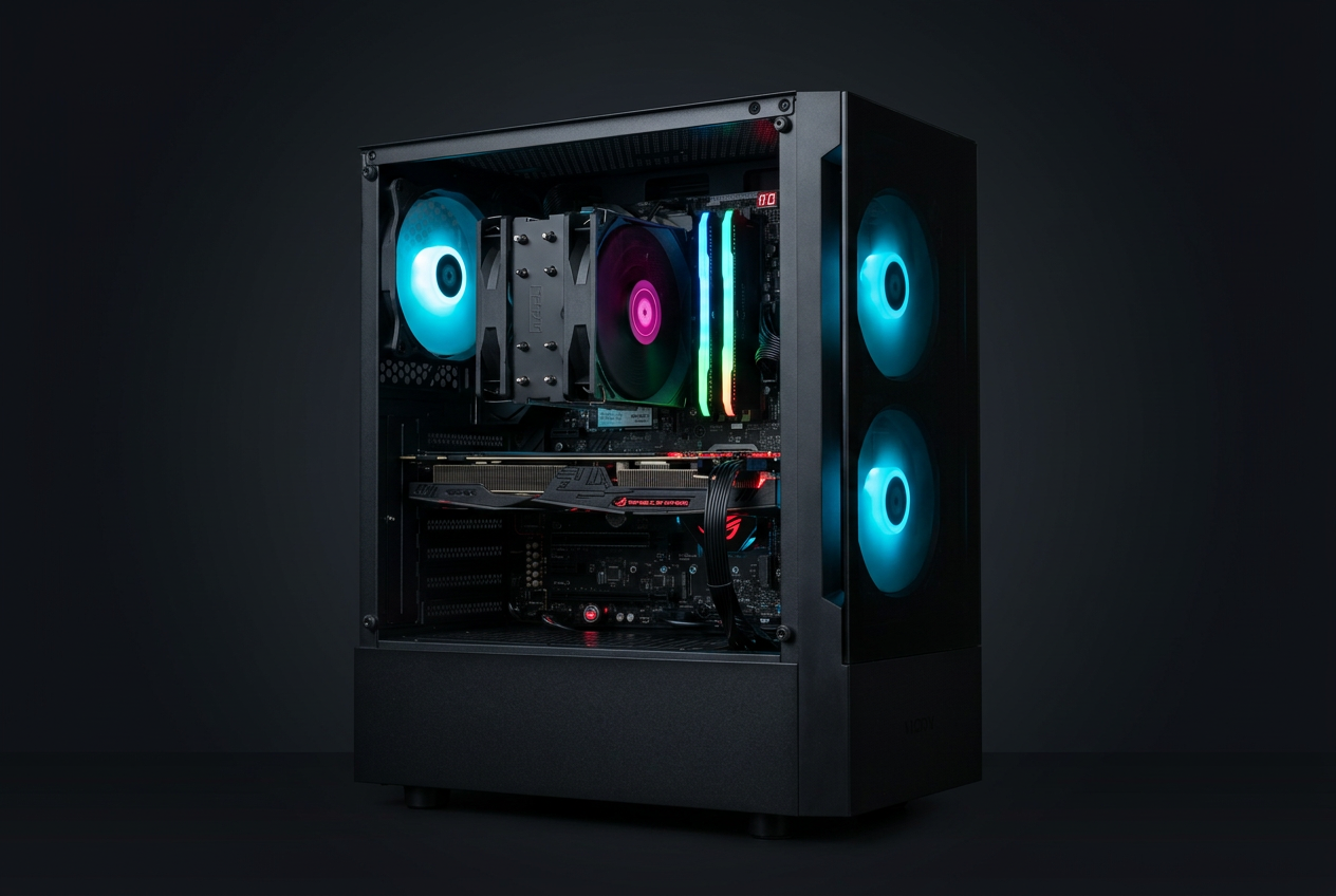 ROG Strix Build · RGB Airflow